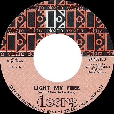 Doors/Light My Fire@B/W Love Me Two Times